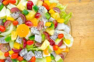 Vegetable and fruit Salad