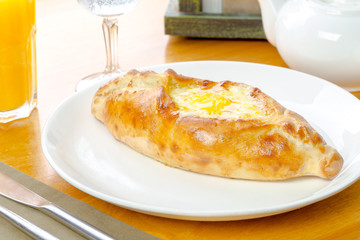 Baked khachapuri