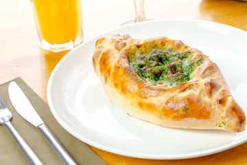 Baked khachapuri