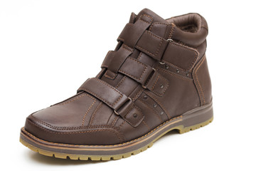 shoes on the white background