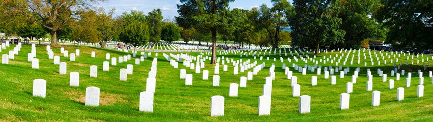Fototapeta na wymiar Arlington Cemetery, Washington DC, USA
