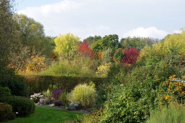 Obraz premium Les jardins de Bréal-sous-Montfort