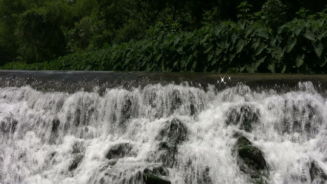 Waterfall Espada Dam SAT TX HD