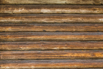 The background with the texture of logs