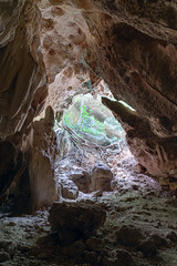 Entrance to Cueva Ventana - Window Cave in Puerto  Rico