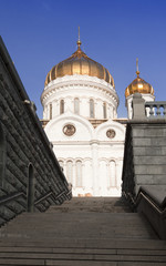 Cathedral of Christ the Savior in Moscow, Russia