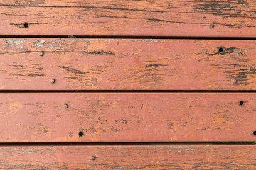 Old Grunge Wood Panels Used As Background