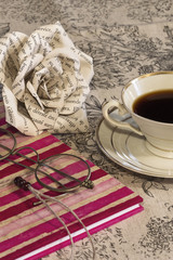 Pause café nostalgique