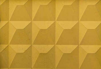 Yellow wall texture.