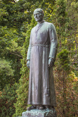 Statue of André Bessette (Saint Brother André) Saint Brother André Catholic Church of Montreal Québec Canada