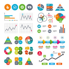 ATM cash machine withdrawal icons.