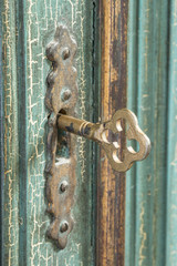 Key in lock