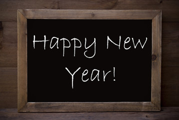 Fototapeta premium Chalkboard With Happy New Year