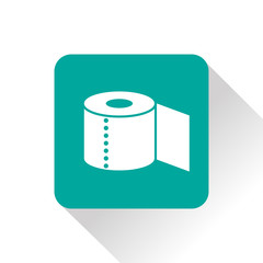 Toilet paper vector icon