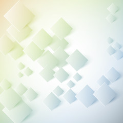 abstract background with squares and shadows