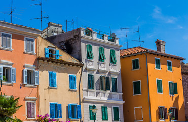 Rovinj, beautiful old town in Istria of Croatia, Europe.