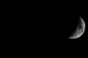 Naklejka na ściany i meble luna foto astronomica luna
