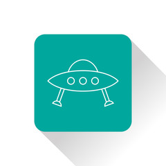UFO Flying Saucer Icon