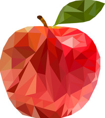 apple vector triangle