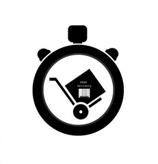 Livraison gratuite dans un chronomètre