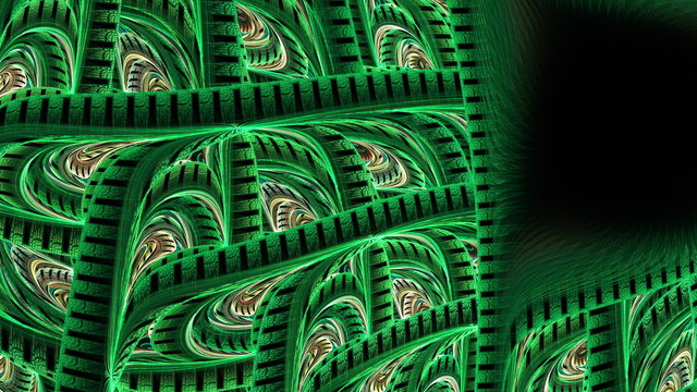 abstract fractal background for creative design