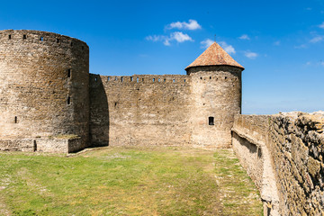 Fototapeta na wymiar Inside Akkerman fortress