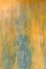 Wall painted in pastel colors as a background