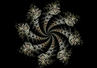 Abstract fractal image