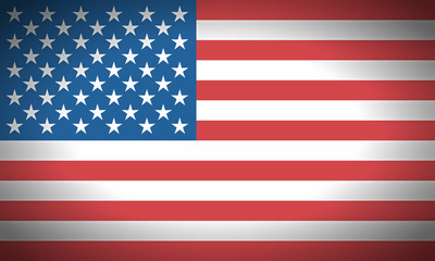 American flag.