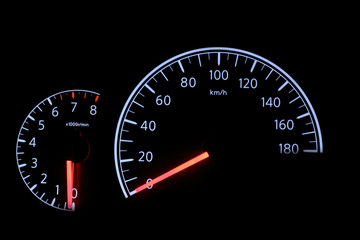 Car speed meter