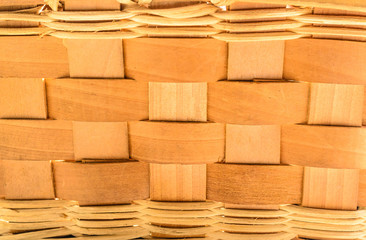 background of wicker basket