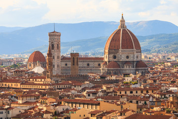 Fototapeta na wymiar The Duomo of Florence, Italy