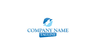 Fototapeta premium Aqua Fish Logo