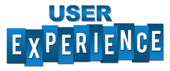 User Experience Blue Stripes 