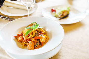 seafood pasta