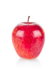 Fototapeta na wymiar Ripe juicy apple. Isolated on white background