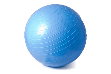 fitness ball isolated