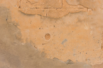 Altes Antikes Mauerwerk Fassade Grunge Textur Hintergrund