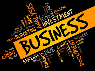 BUSINESS word cloud concept