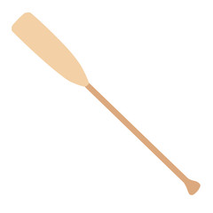 Wooden oar