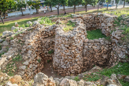 Talaiotische Siedlung von S&rsquo;Illot, Mallorca, Spanien