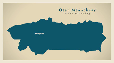 Modern Map - Otar Meancheay KH