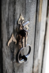 vieille poign&eacute;e de ch&acirc;teau