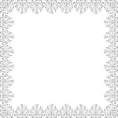 Floral Vector Fine Frame