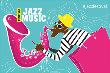 illustration of a Jazz poster 