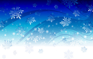 Snowy background