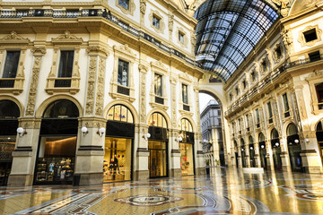 in the heart of Milan, Italy