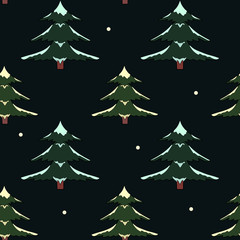 Seamless Christmas pattern, new Year, vector