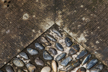 Stone road background