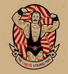 Pattern of the circus. © moloko88